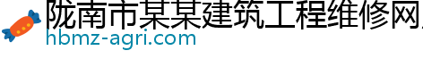 陇南市某某建筑工程维修网点